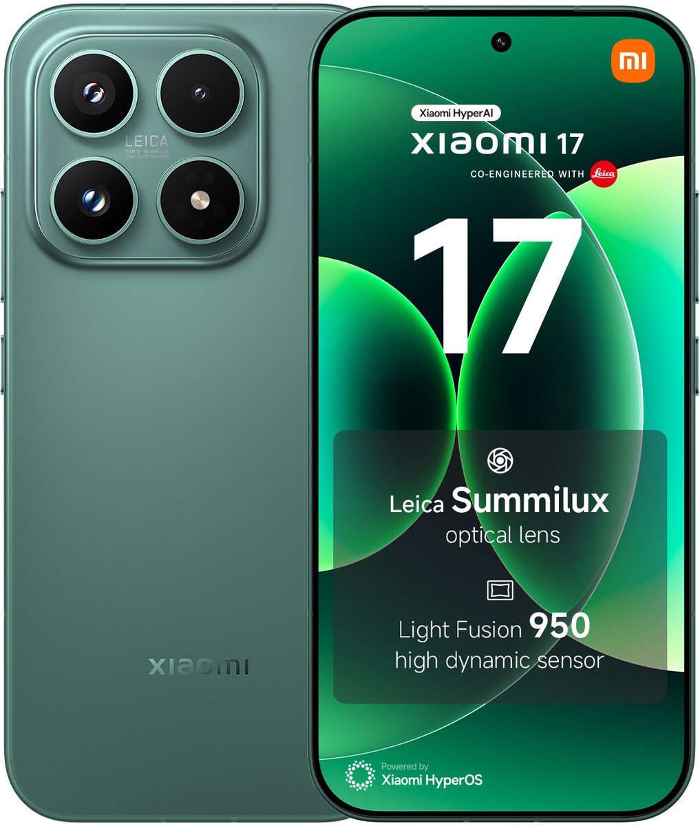 Xiaomi 17 256GB Groen 5G