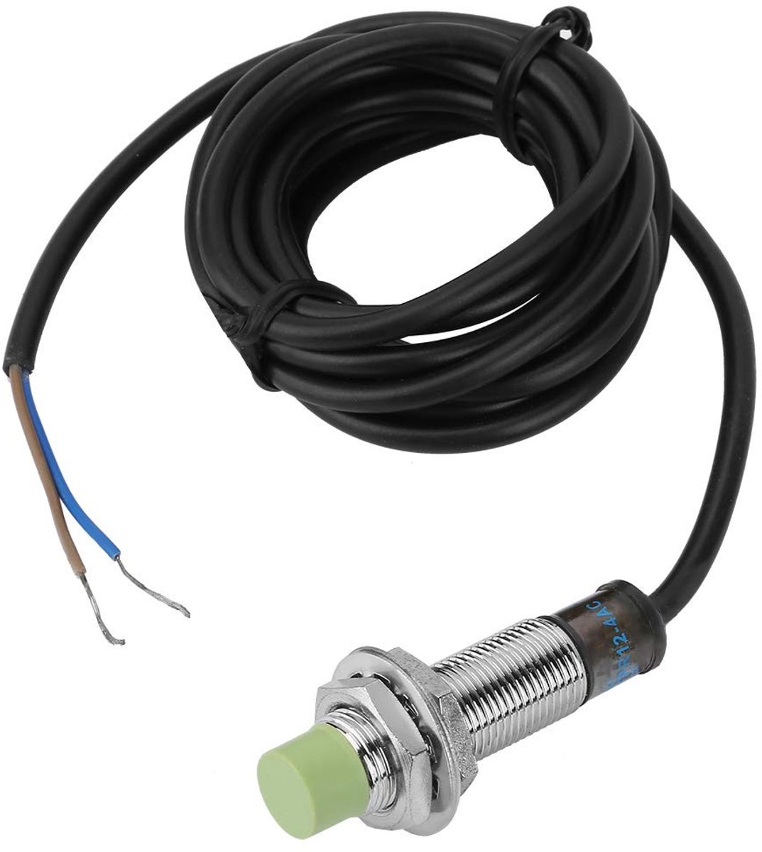 Dailygoods - Inductieve Nabijheidssensor - 2-Draad NC - 110-220V - Voor binnengebruik - AC sensor - Geschikt voor diverse toepassingen - Compact forma