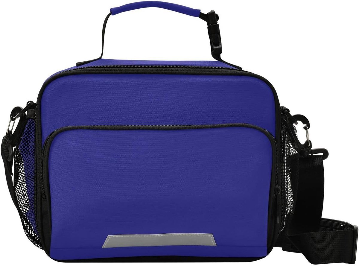 Luchttas Dames - Koeltas - Picknick - Duurzaam Polyester - 28 cm breed - Middernachtblauw