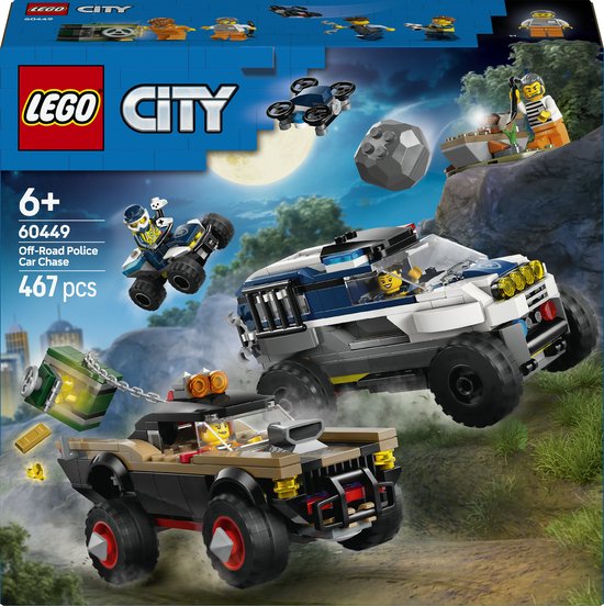 LEGO City Off-road politieachtervolging 60449