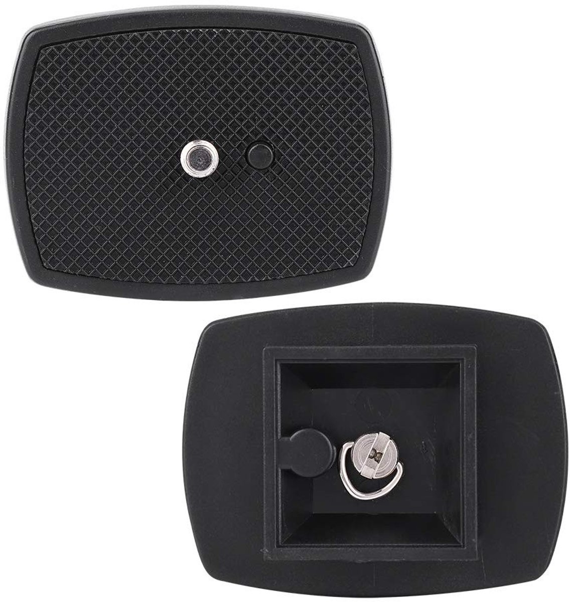 Elzusha - Snelkoppelingsplaat - Mini Draagbare Montageplaat - Lichtgewicht - Camera Accessoire - Geschikt voor Yunteng VCT668 ST666 690