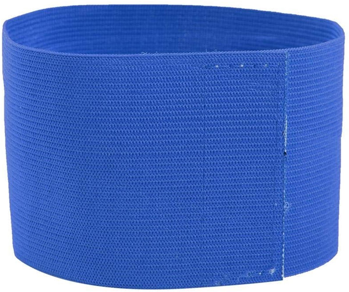 VGEBY1 Voetbal Aanvoerdersarmband - Blauwe Sport Armband voor Voetbal, Hockey, Rugby en Meer