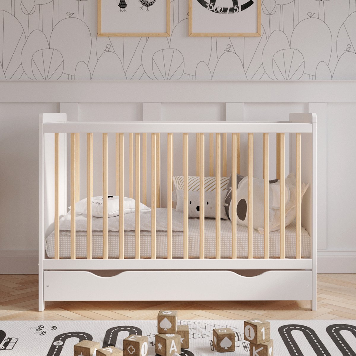 Love For Sleep Tokyo 2-in-1 Meegroeibed 60 x 120 cm