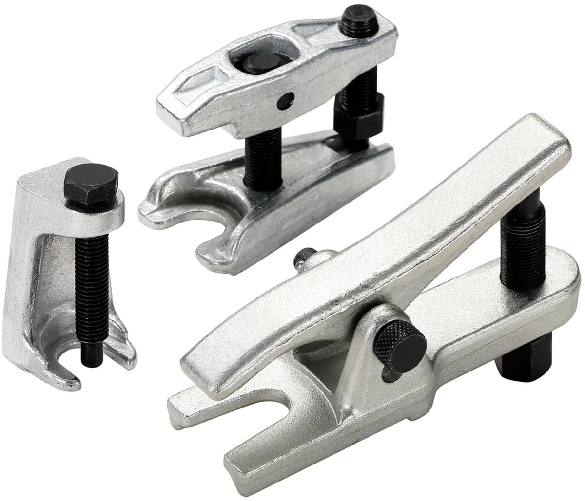 Dailygoods - Universele Ball Joint Remover Set - 3-delig - Voor eenvoudig gebruik - Geschikt voor auto's, trucks en ATV's - Auto onderhoud - Auto gere