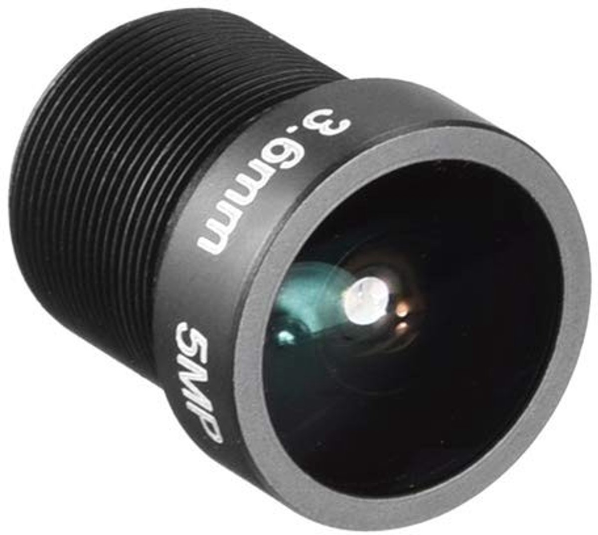 Jhubersproducts - Groothoekcamera - 5 MP - Uitstekende beeldkwaliteit - Zwart - CCD-camera - Voor FPV-toepassingen - Geschikt voor hobbyisten en profe