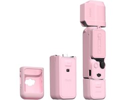 Siliconen Beschermhoes voor DJI OSMO Pocket 3, Lensbescherming, Krassenbestendig en Compatibel met Creator Combo Accessoires (Roze)