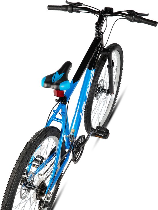 HILAND Mountainbike - 26 Inch - 18 Versnellingen - Mechanische Schijfremmen - Verende Voorvork - MTB voor Heren & Dames van Hiland — afbeelding 3