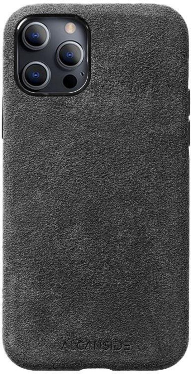 Alcanside Hoesje Geschikt Voor iPhone 11 Pro Max - Case - Space Grey