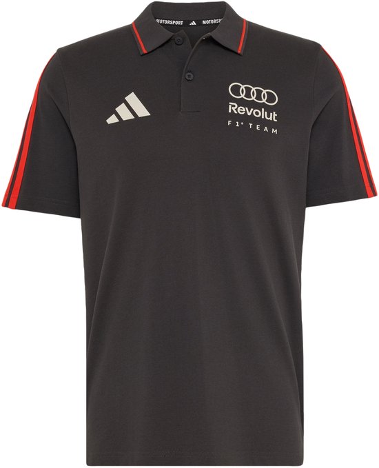 Adidas Performance Audi Revolut F1 Team Dna Polo - Heren - Zwart van adidas Performance — afbeelding 2