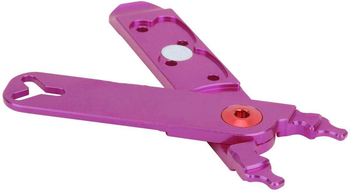 Elzusha - Fiets Master Link Tang - Multifunctionele Quick-Link Chain Removal Tool - Aluminium - Fiets Reparatie Tool - Bandenlichter - Geschikt voo...