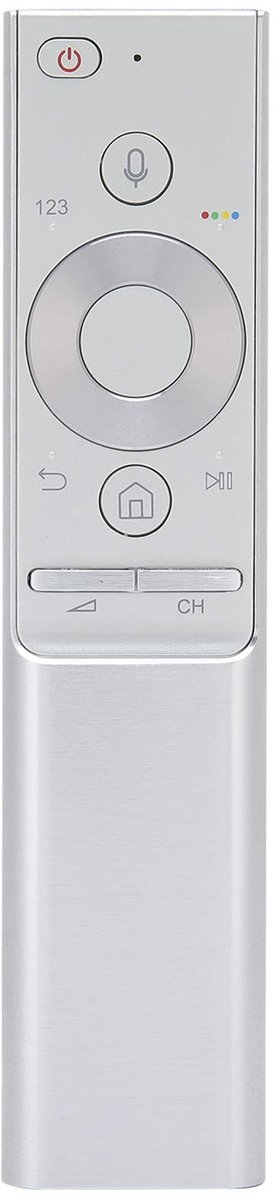 By shayne - TV-afstandsbediening - Vervanging voor Smart TV - Universele Spraakafstandsbediening - Compact formaat - QLED 4K UHD - Geschikt voor Tele.