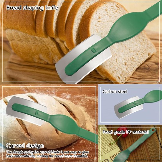 By shayne - Pasta- en Broodgraveertool - Hoogwaardige Carbon Staal - Inclusief Beschermkap - Voor Zelfgemaakt Pasta en Brood - Ideaal voor Bakliefheb. van by-shayne — afbeelding 5
