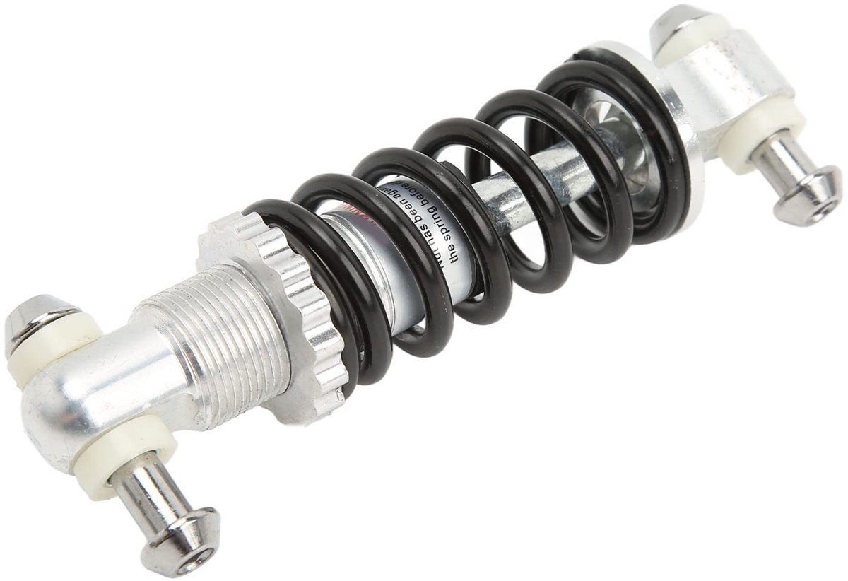 Zeynomax - Fietsschokdemper - Aluminiumlegering - 120 mm - veerdemper voor mountainbike - Geschikt voor MTB en mini motorfiets