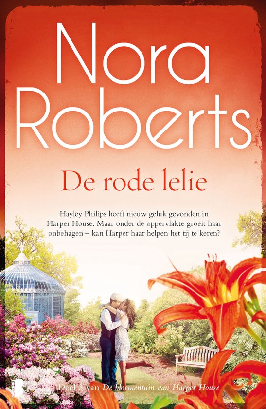 De bloementuin van Harper House 3 - De rode lelie - cover