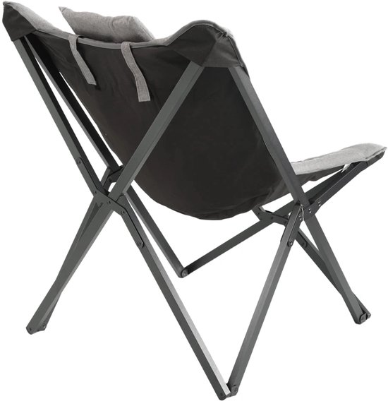 Happy Rhino - Vlinderstoel Reisa - Lichtgewicht - Kampeerstoel - Polyester - Vouwstoelen - 89 x 5 x 52 cm — afbeelding 4
