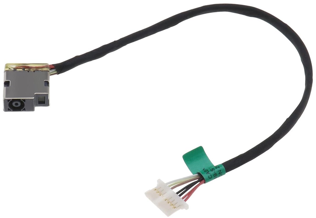 Store_7 - DC Power Jack Kabel - Vervangingskabel - Zwart - Oplaadconnector - Geschikt voor HP Pavilion 15-AB - 19 cm