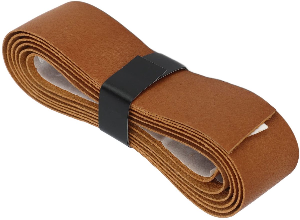 Store_9 - Tennisracket Griptape - Lederen Overgrip - Geweldig Slaggevoel - Bruin - Slijtvastheid - Zweetabsorptie - Geschikt voor Speeltuin - Bruin