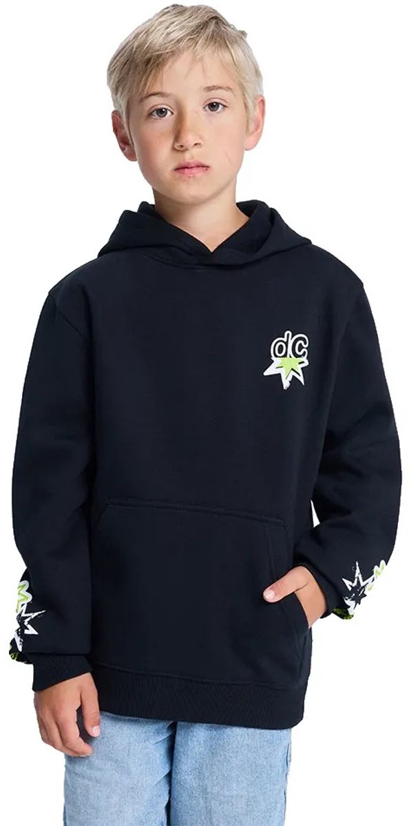 Dc Shoes Shock Side Sweatshirt 14 Years Jongen Zwart