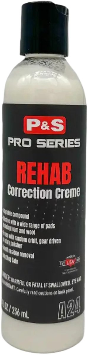 P&S Rehab Correction Creme 236ml - 1 Stap Polijstpasta