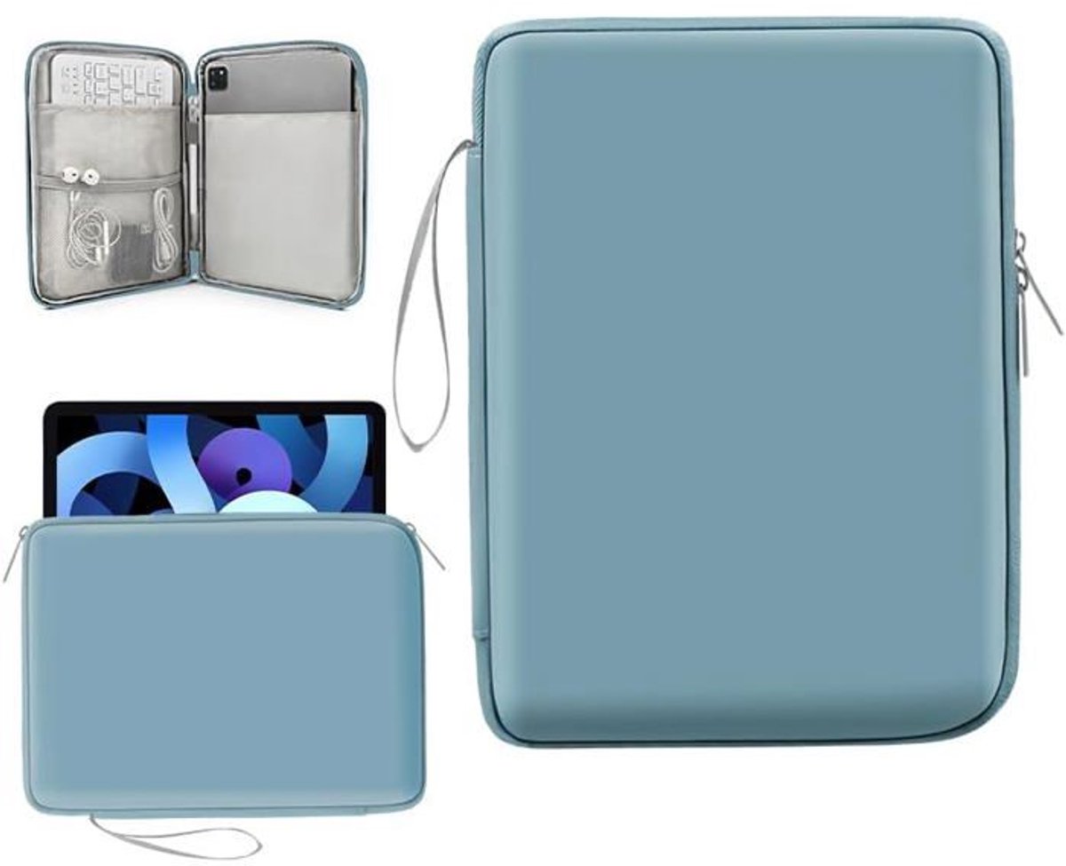 Universele beschermhoes voor iPad en Android-tablets van 7,9 tot 10,8 inch - Blauw