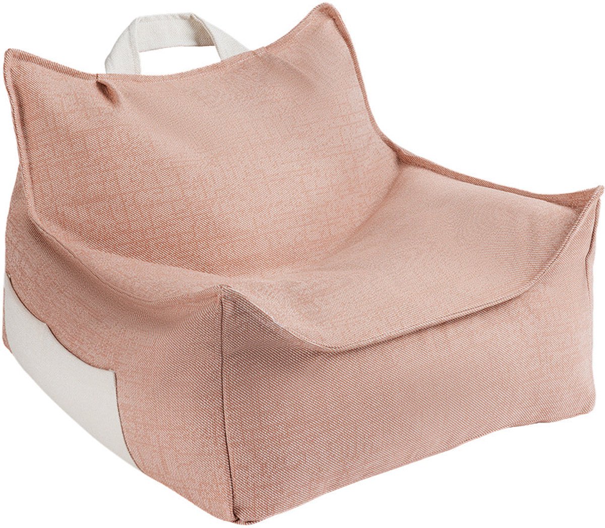 Wigiwama Outdoor Beanbag Chair / Zitzak - 80x70x50cm - Seashell