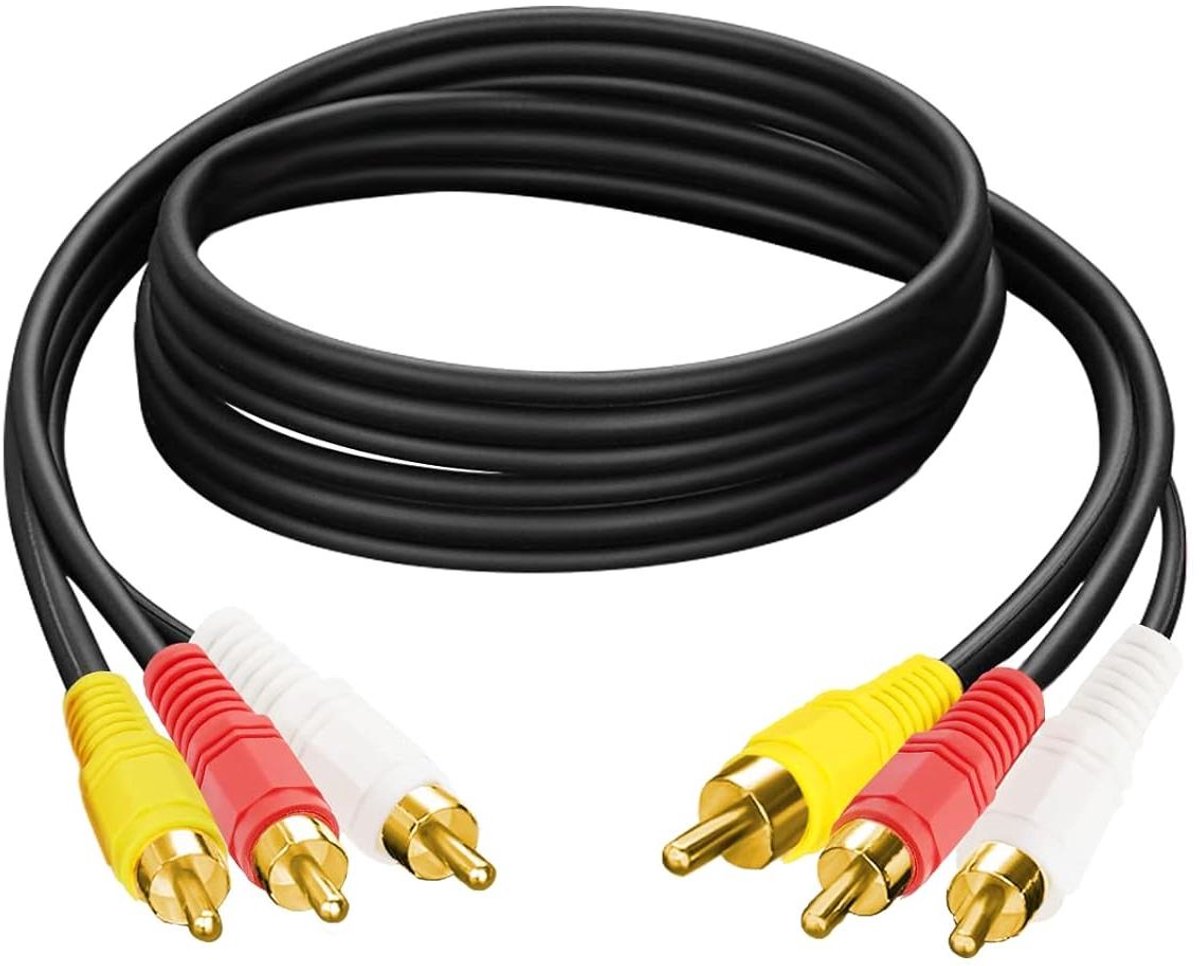 AV Kabel - Audio Video Kabel - Apparaten Verbinden - Premium Aansluiting - 15 Meter - Multi