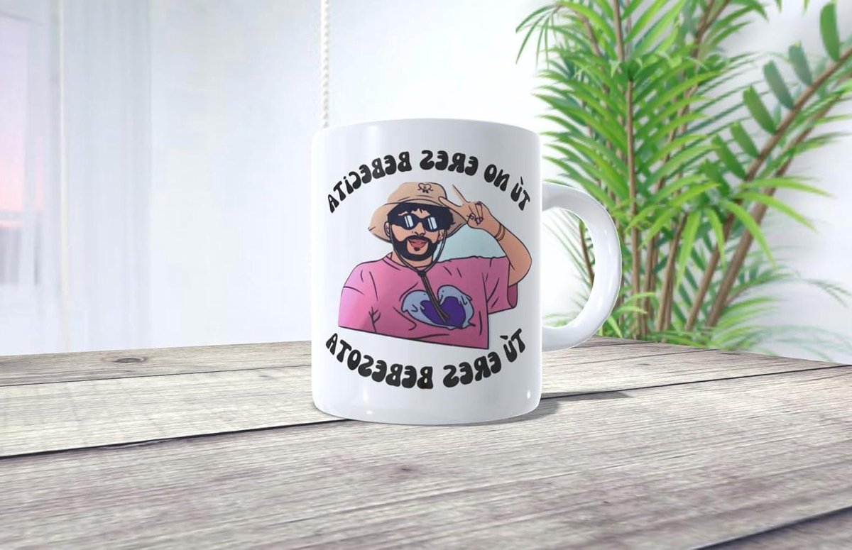 Bedrukte Mok - Muziek Mok - Fan Cadeau - Vaatwasserbestendig - 350 ml - Wit