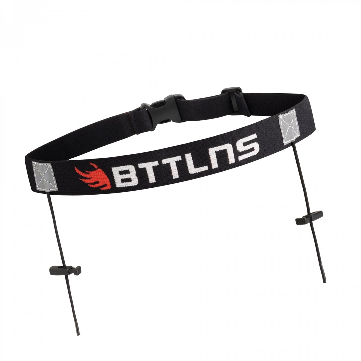 BTTLNS startnummerband kinderen - triathlon race belt - hardloopriem kids - verstelbaar - Nikiki 1.0 - zwart