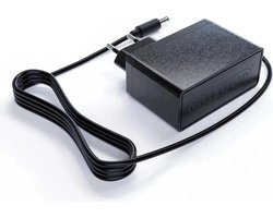Oplader Steelstofzuiger - Accu Lader - Stofzuiger Opladen - Extra Lange Kabel - 30V - Zwart