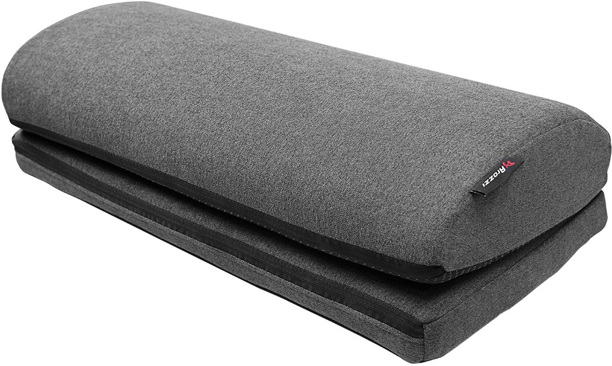 Arozzi Footrest - Soft Fabric - Dark Grey voetensteun thumbnail 2