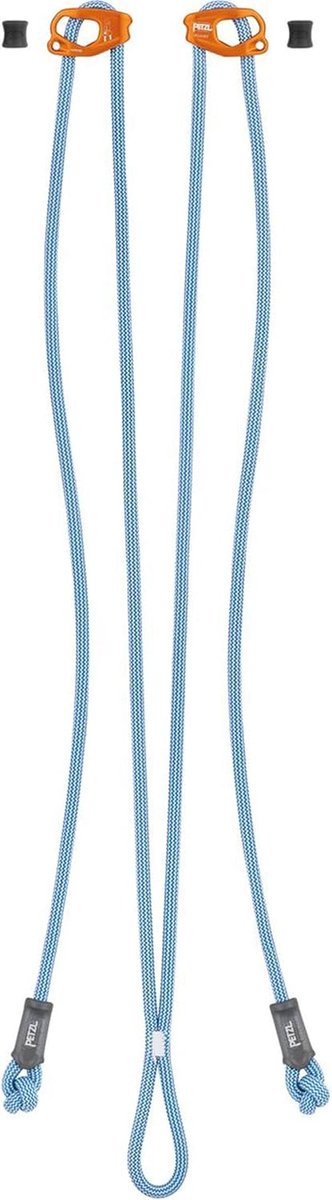 Veiligheid Lanyard - Klim Touw - Klimmen Buiten - Verstelbaar Systeem - One Size - Blauw