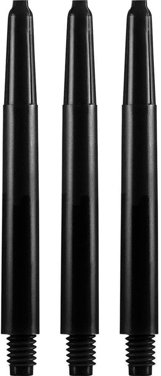Dart Schachten - Nylon Assen - Precisie Darts - Medium Lengte - Zwart