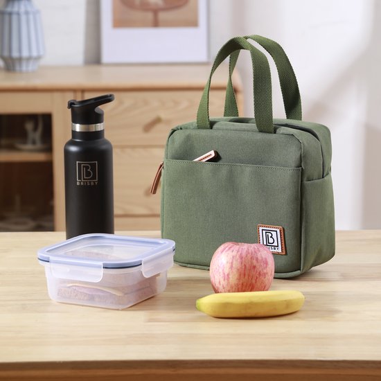 Brisby 4 Laags Geïsoleerde Koeltas - Lunchtas 4 liter - Groen van Brisby — afbeelding 4