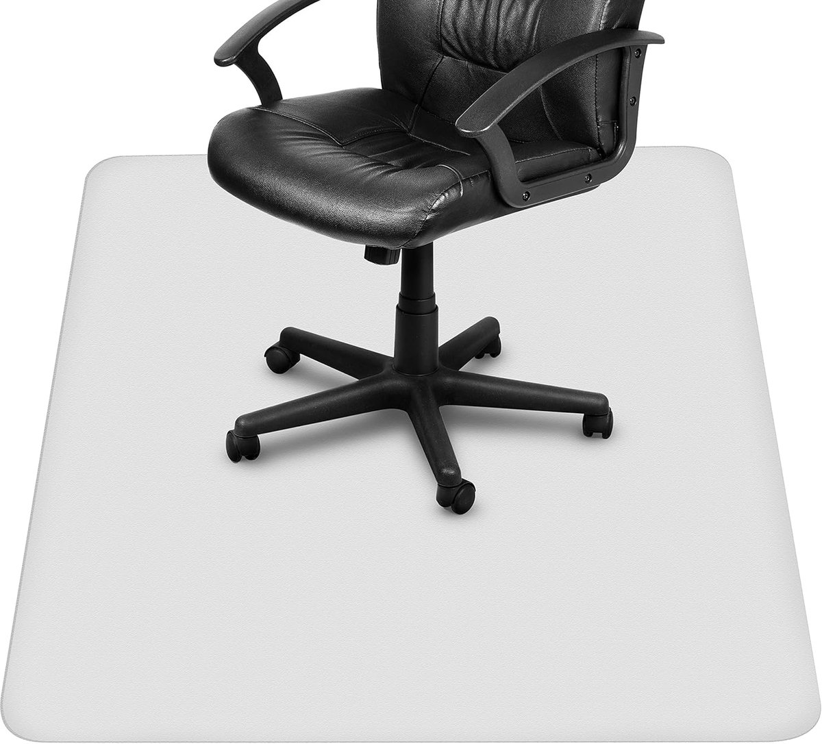 Vloerbeschermer Stoel - Kantoor Mat - Vloer Beschermen - Sterk Flexibel PVC - 120x120cm - Doorzichtig