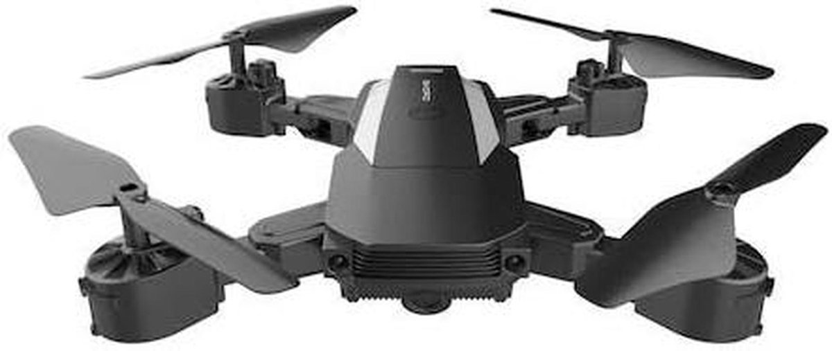 Mini Drone - Opvouwbare Quadcopter - Vliegplezier Buiten - Wifi Fpv Connectie - Opvouwbaar - Zwart