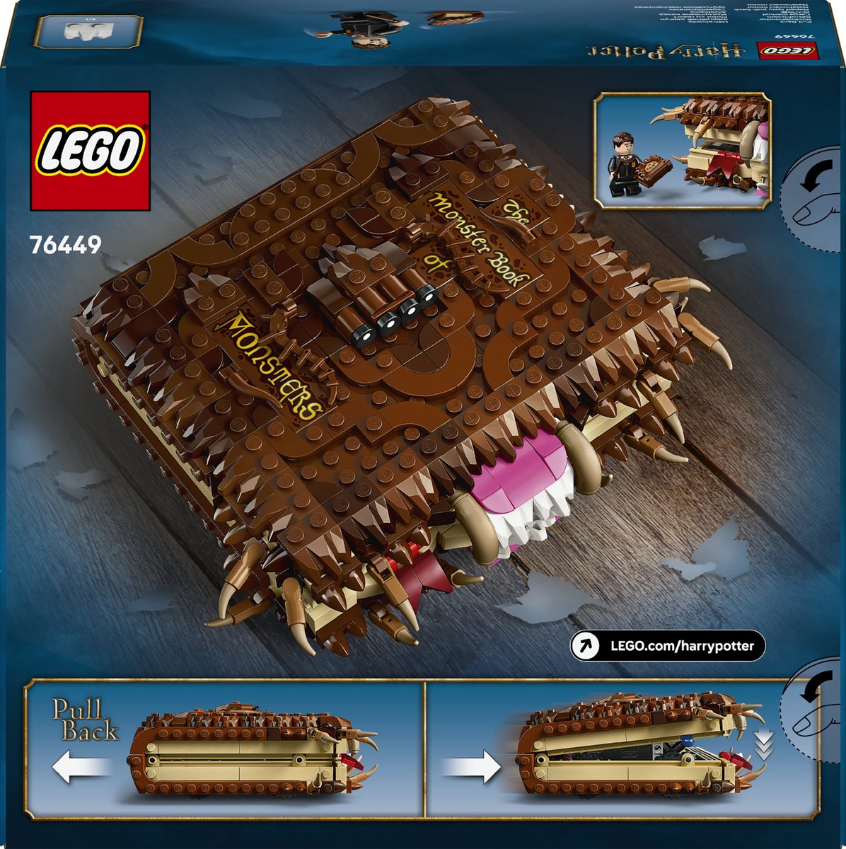 LEGO Harry Potter Het Monsterlijke Monsterboek Speelgoed - 76449 — afbeelding 13