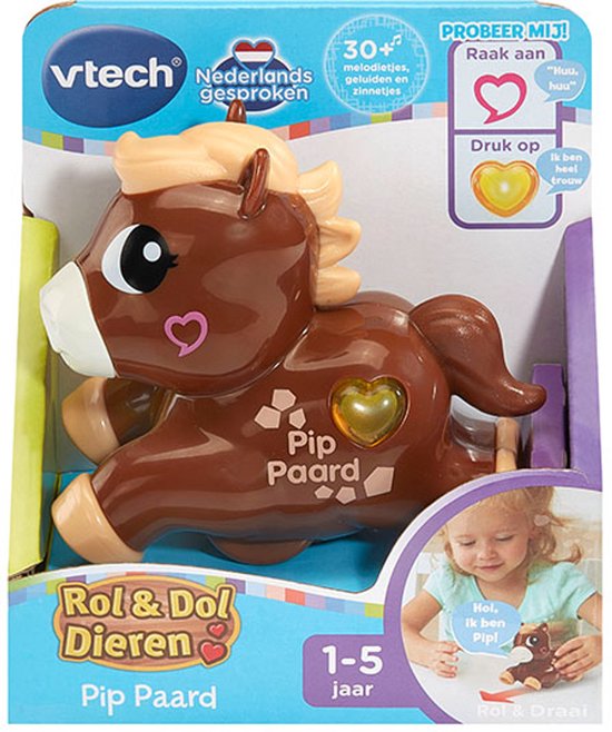 VTech - Rol & Dol Dieren - Pip Paard van Merkloos — afbeelding 2
