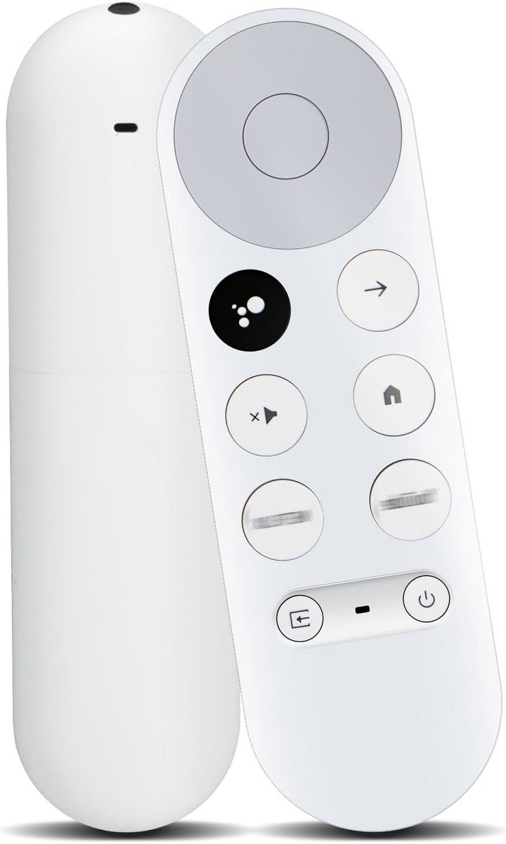 Vervangende afstandsbediening voor Chromecast TV 4K - Bluetooth, spraakbediening en compatibiliteit met meerdere modellen