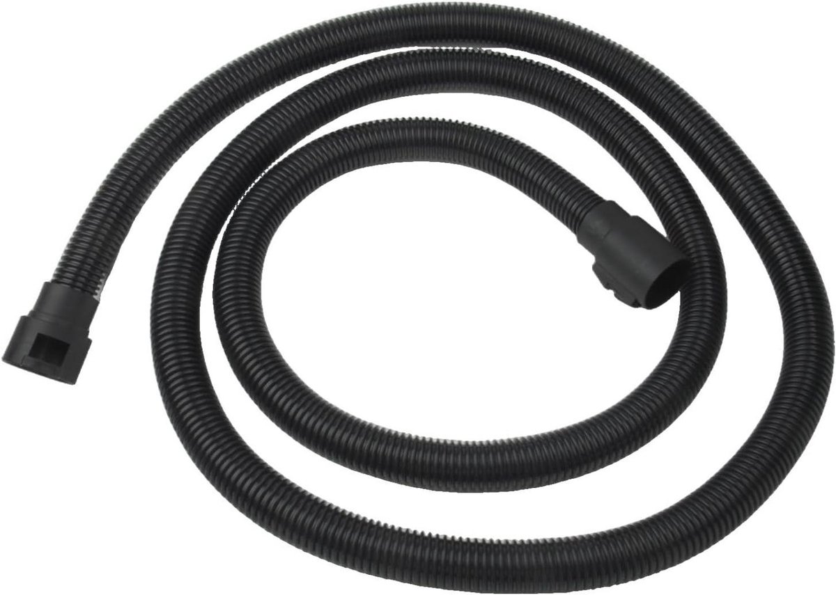 Vervangende slang - Stofzuigerslang - Schoonmaken - Verbeterde flexibiliteit - 3.5 meter - Zwart