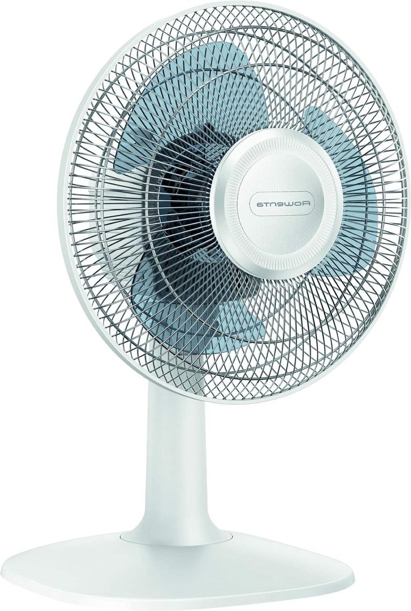 Ventilator - Tafelventilator - Frisse Lucht - Stille Werking - 30 cm - Zilver