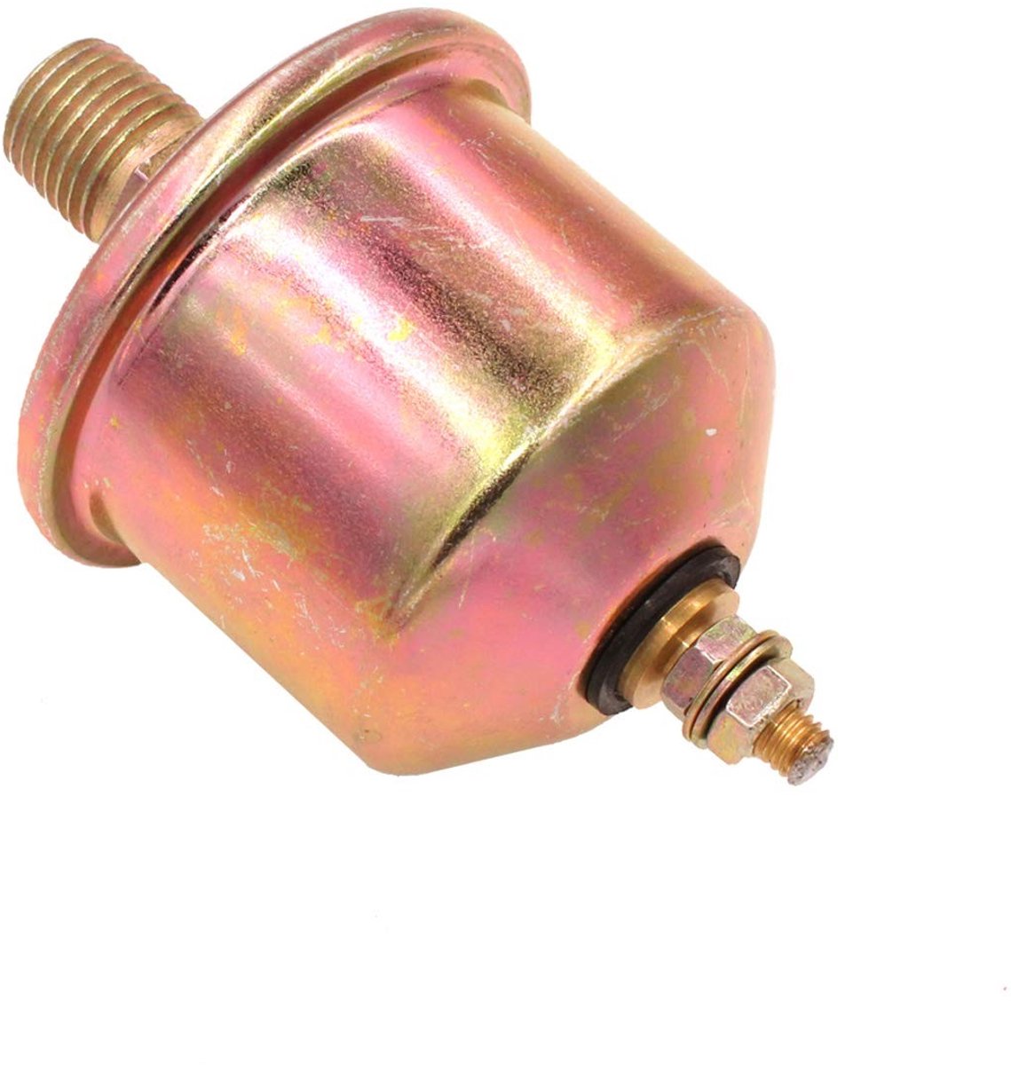 aladdien - Oliedruksensor - Oliedrukzender - 100% nieuw - Goud - Voor MerCruiser en Volvo - Geschikt voor Crusader