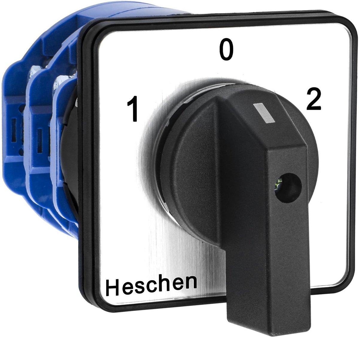 ONF3 - Roterende Cam Selector Wisselschakelaar - Universele Schakelaar 3 Posities - 125A 660V - AAN-UIT-ON - 2 Fasen - 8 Aansluitingen