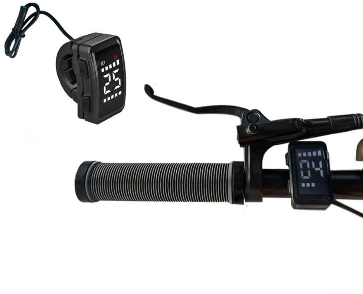 ONF3 - Elektrische Fiets Display - Waterdicht E Bike Scherm - Geschikt voor Bafang BBS01 BBS02 - Duurzaam en Praktisch - IP65 Bescherming ...