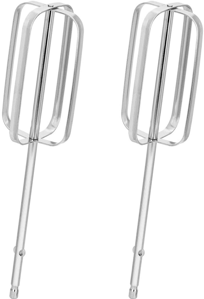 aladdien - Hand Mixer Beaters - 2 Stuks RVS Vervangende Onderdeel - Perfect voor Handmixers - Duurzaam en Sterk - Geschikt voor Bakken - Ideaal voor..