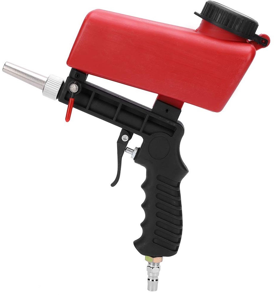 aladdien - Pneumatische Zandstralen Machine - Handheld Zandstraler - 20 Pond Capaciteit - Automobiel Onderhoud - Perfect voor Metalen Afwerking