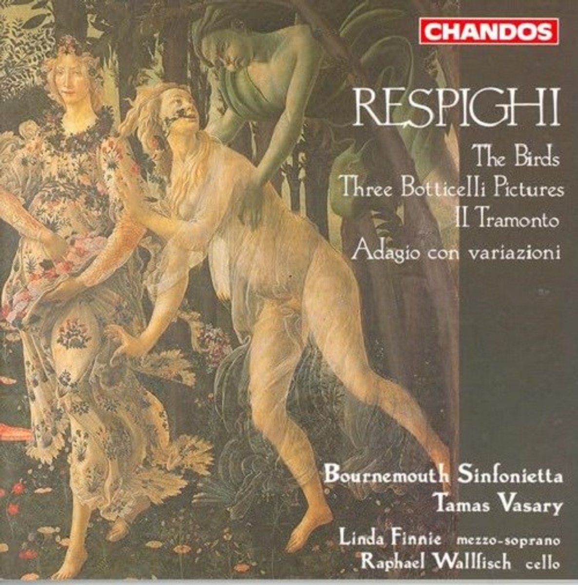 Tamas Vasary - Respighi: The Birds, Three Botticelli Pictures (CD)
