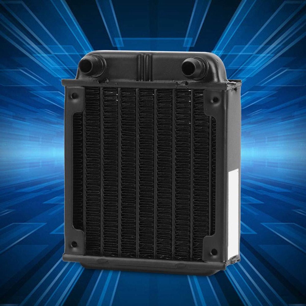 Waterkoeler Radiator voor PC Luidruchtige Computer Koeling Zwart Aluminium