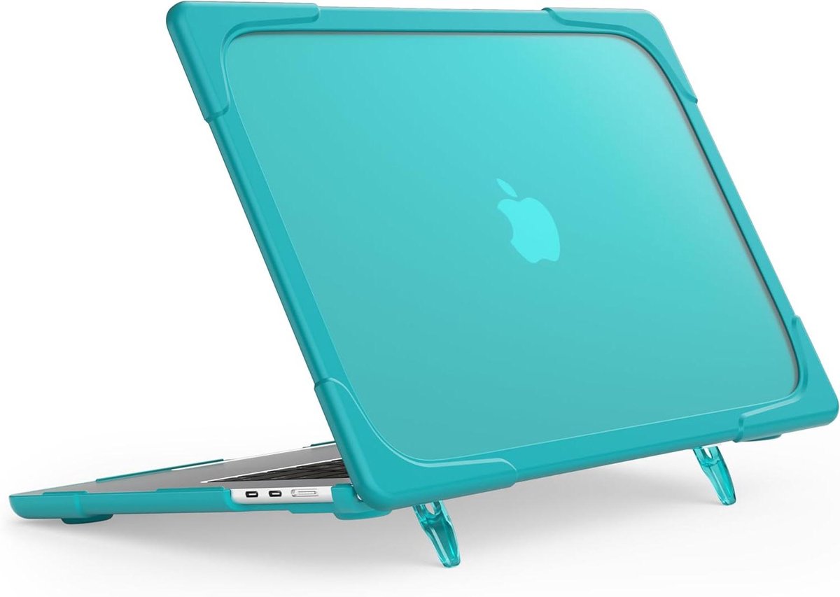 Laptop Hardcase - Beschermhoes - Dagelijks Gebruik - Ingebouwde Standaard - 15 Inch - Munt