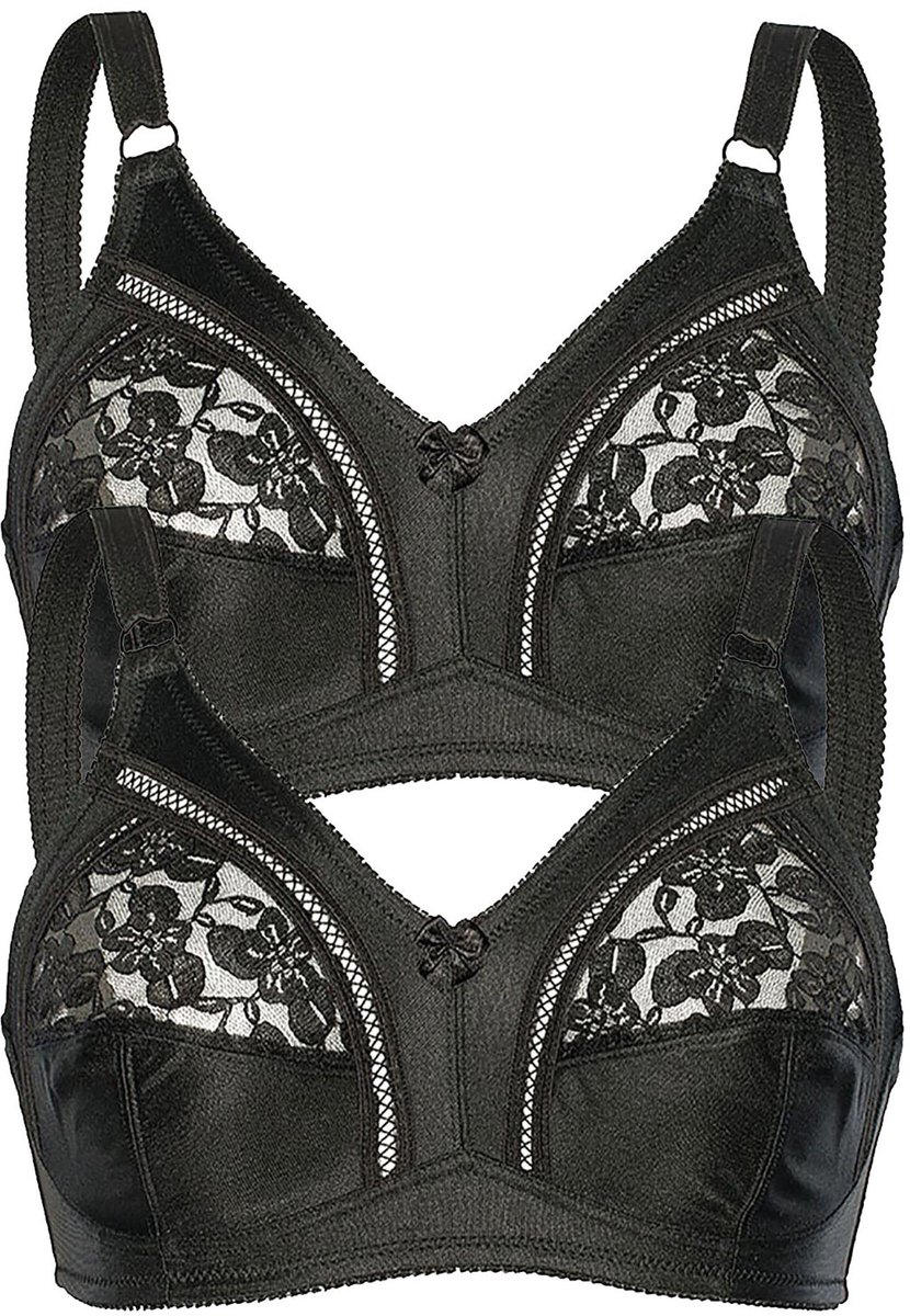 2-pack Zachte BH Zonder Been Basis