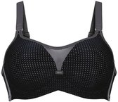 Anita - Performance WireX - Sport bh met beugel - Zwart/antraciet - 90C
